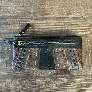 Fossil Vintage Woman’s Patchwork Leather Wallet